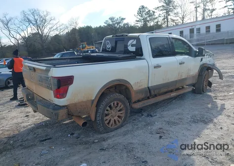 2018 Nissan Titan Xd Platinum Reserve Diesel из США, поврежденный, VIN 1N6BA1F47JN517125